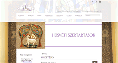 Desktop Screenshot of barosstemplom.hu
